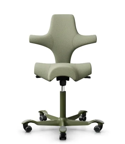 HÅG Capisco 8106 ergonomic saddle chair at M2 Office Interiors Limerick